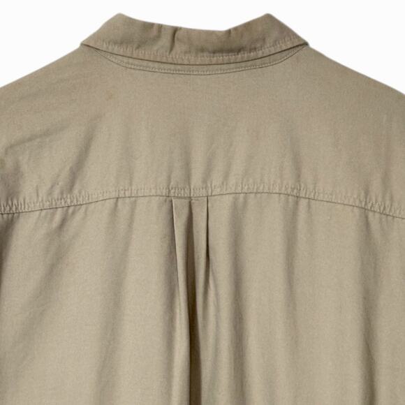 Levis Canvas Chore Jacket Khaki Tan Flannel Lined 2XL Shacket Barn Coat Workwear - Picture 3 of 16